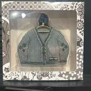 Brand New In Box Taylor Swift Folklore Ornament - Grey SE Cardigan